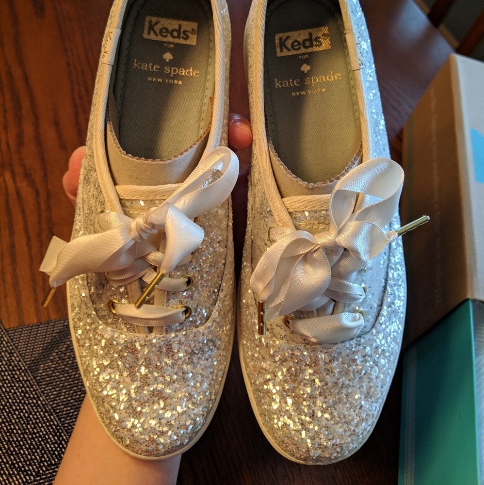 Kate Spade Glitter Sneakers